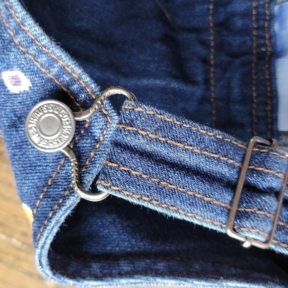 Levi's Jean Overall Paw Patrol Fabric Paint Denim Custom Toddler sz.2-5T Unisex - Picture 13 of 16